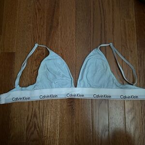 Calvin Klein Light Gray Bralette